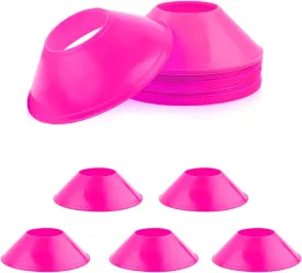 15pcs Soccer Cones for Sports Training, Mini Football Cones Flexible Agility Sports Cones Training Cones for Football Basketball Running Drills Sports Games Field Cone Markers Kids Practice