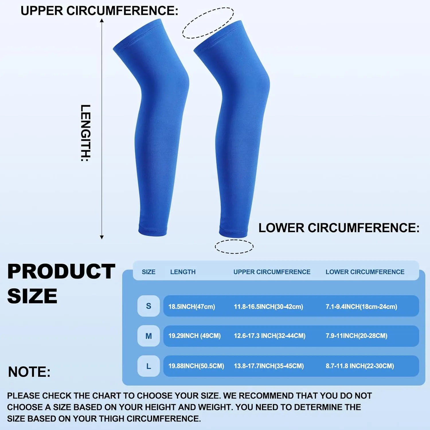4Pairs Kids Leg Sleeves,Long Compression Leg Sleeves,Non Slip UV Protection Full Length Leg Sleeves for Kids Boy Girl