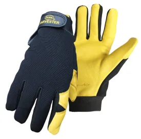 Boss 4187M Gloves, M, Adjustable, Elastic Wrist Cuff, Polyester/Spandex Back, Polyester Lining :PR: QUANTITY: 1