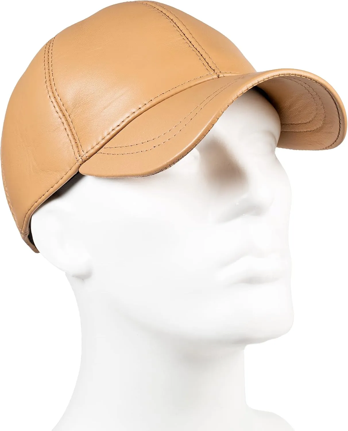 Genuine Leather Unisex Baseball Cap