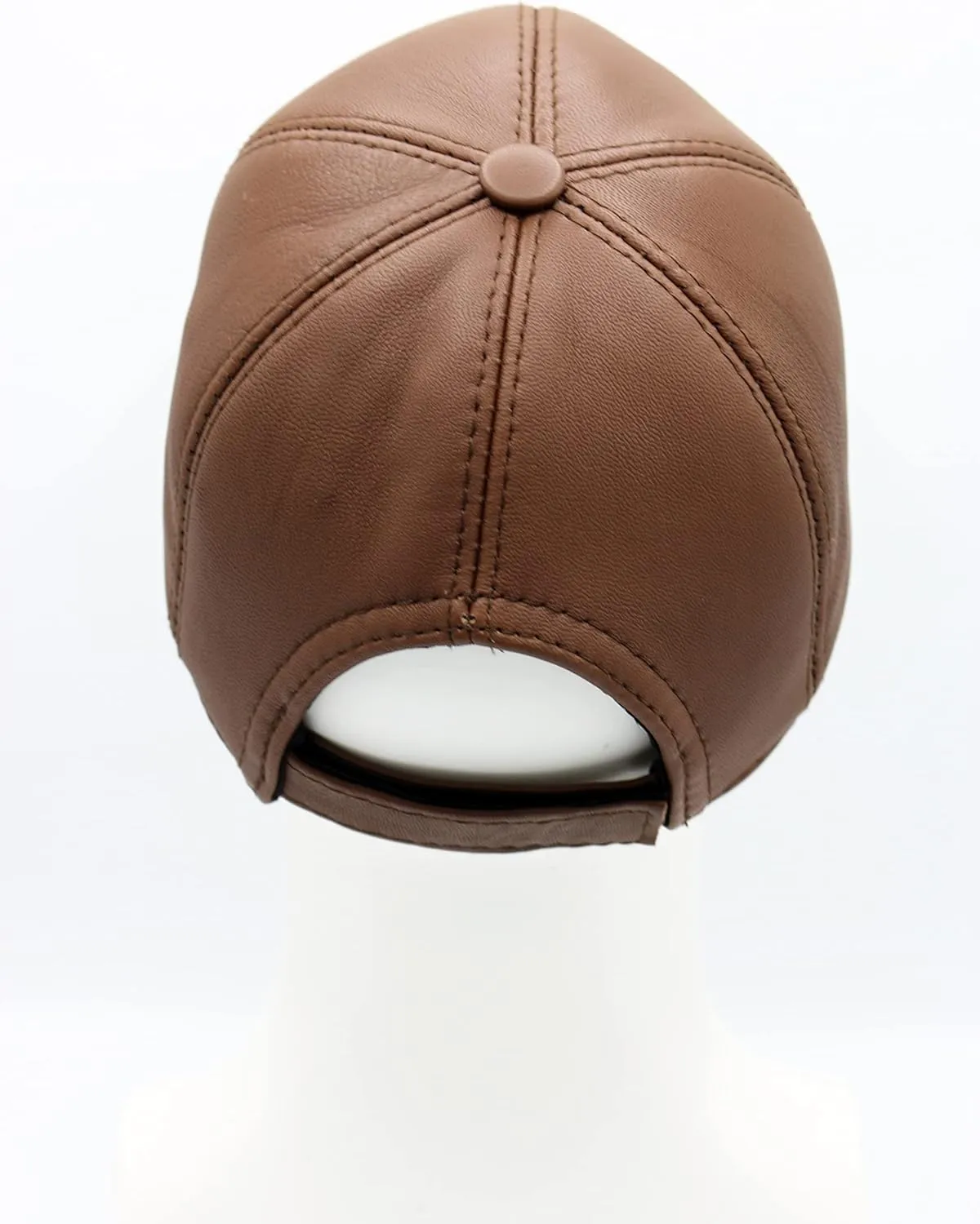 Genuine Leather Unisex Baseball Cap
