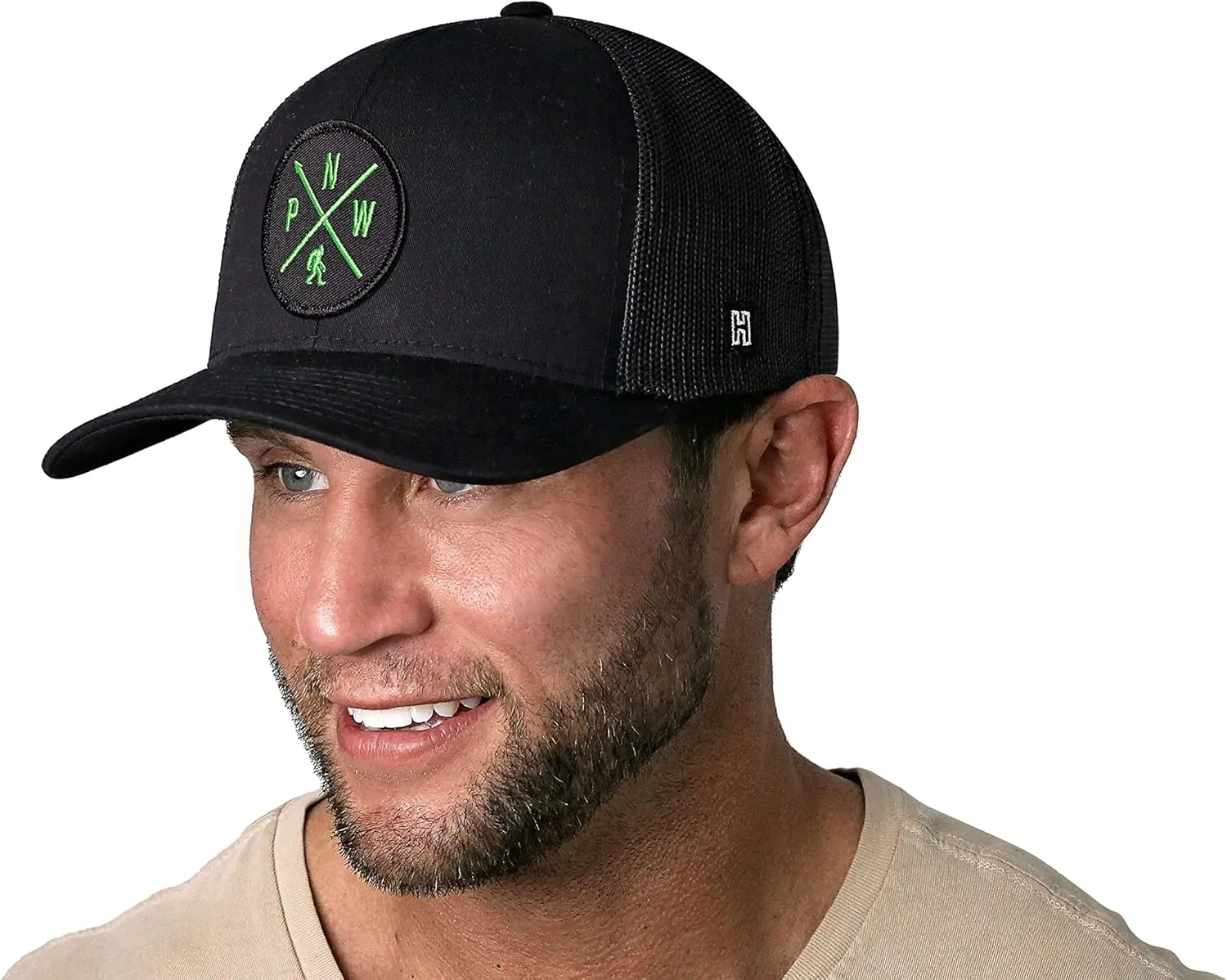 HAKA PNW Trucker Hat for Men & Women, Pacific Northwest Trucker Mesh Snapback Adjustable Baseball Cap