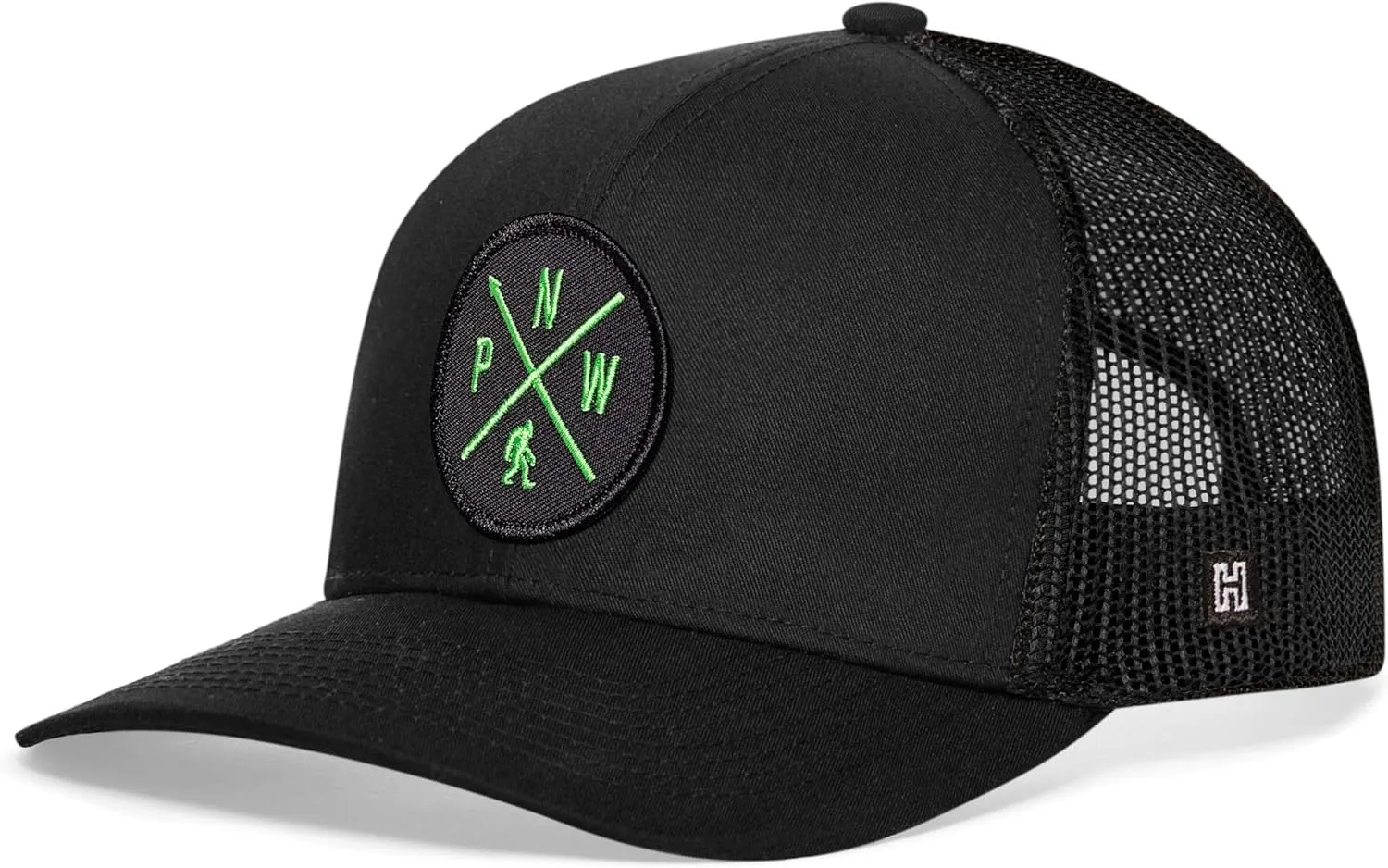 HAKA PNW Trucker Hat for Men & Women, Pacific Northwest Trucker Mesh Snapback Adjustable Baseball Cap