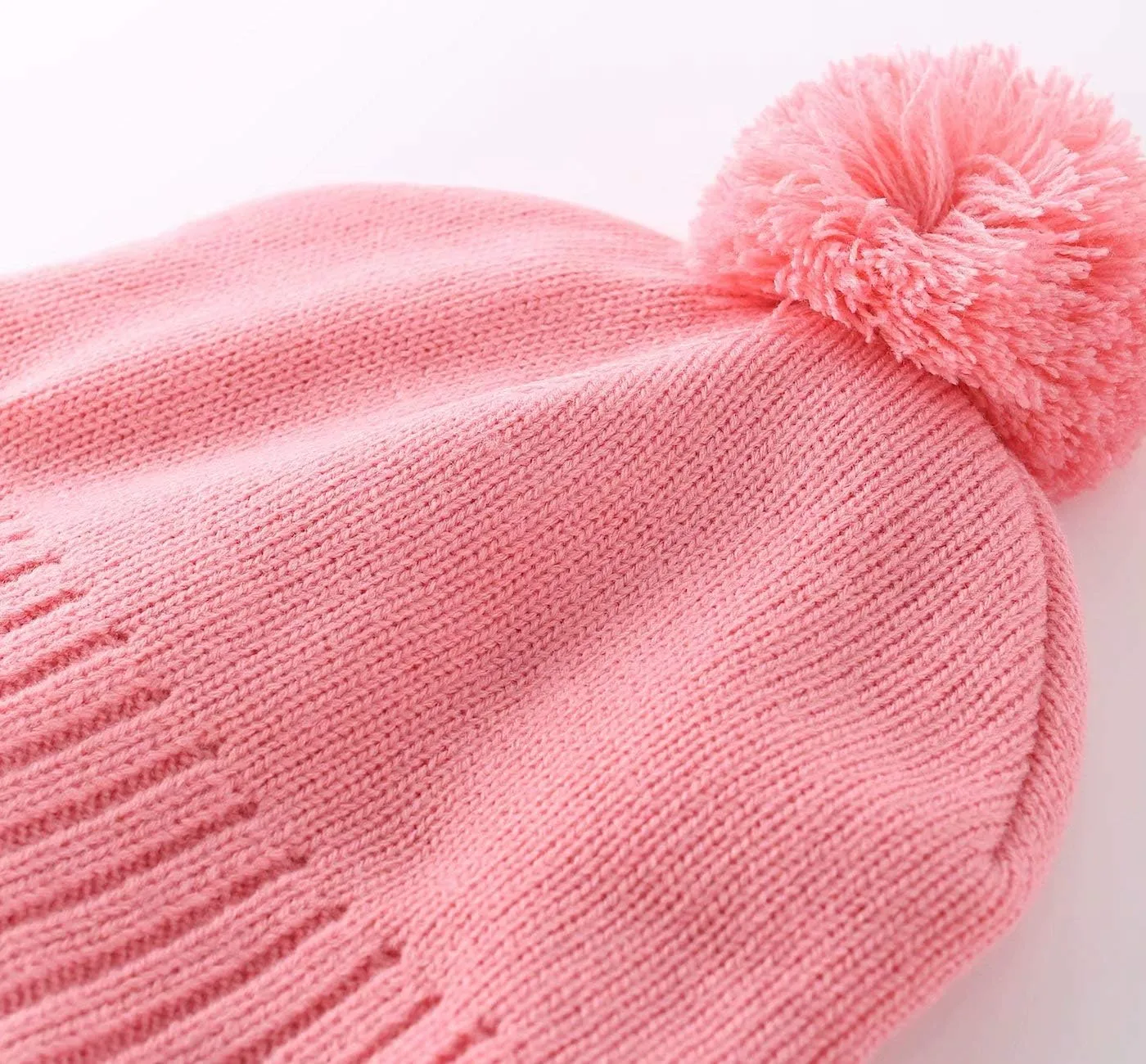 Home Prefer Toddler Boys Girls Hats Earflaps Fleece Knit Beanie Kids Winter Hat