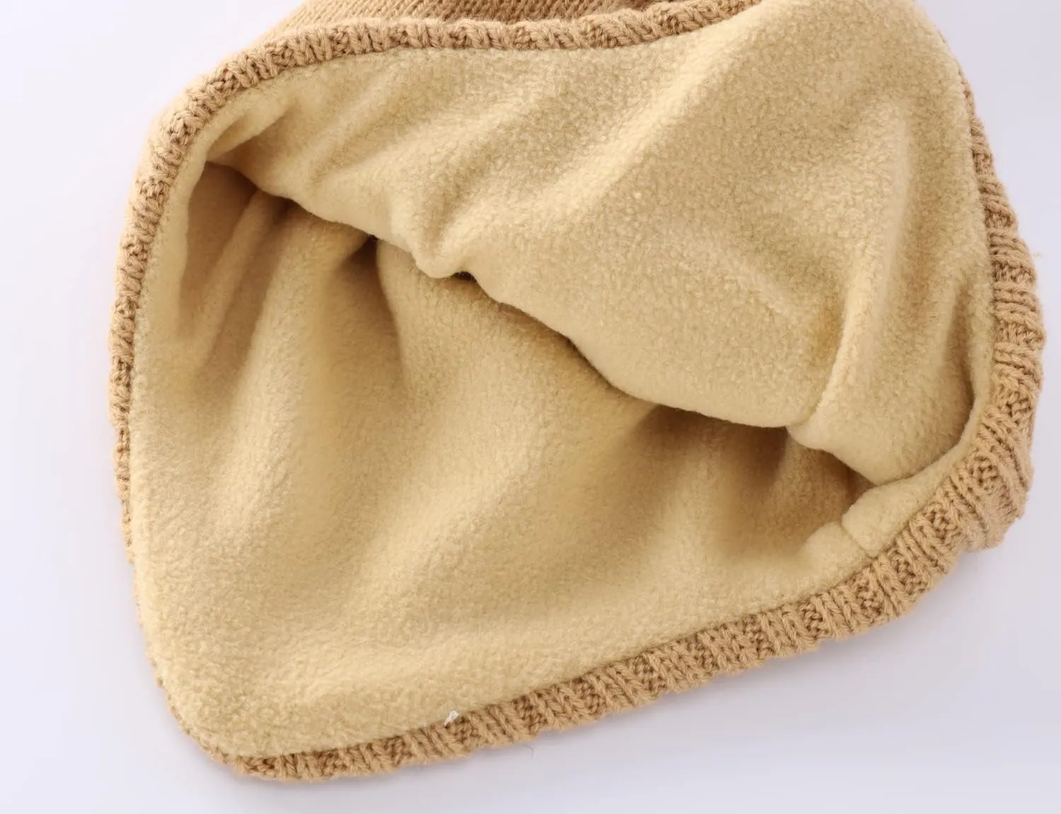 Home Prefer Toddler Boys Girls Hats Earflaps Fleece Knit Beanie Kids Winter Hat