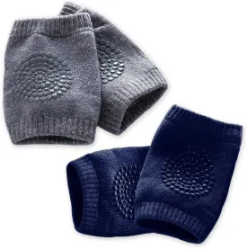 Kalevel Baby Crawling Knee Pads Anti Slip Protectors for Baby Boy Girl (2 Pairs)