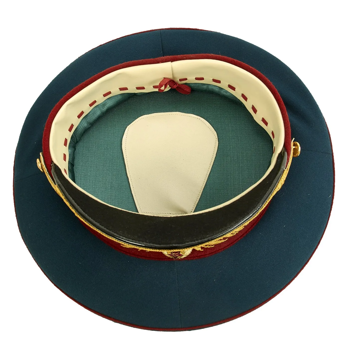 Original Soviet Russian Cold War Infantry General's Visor Hat - Size 59