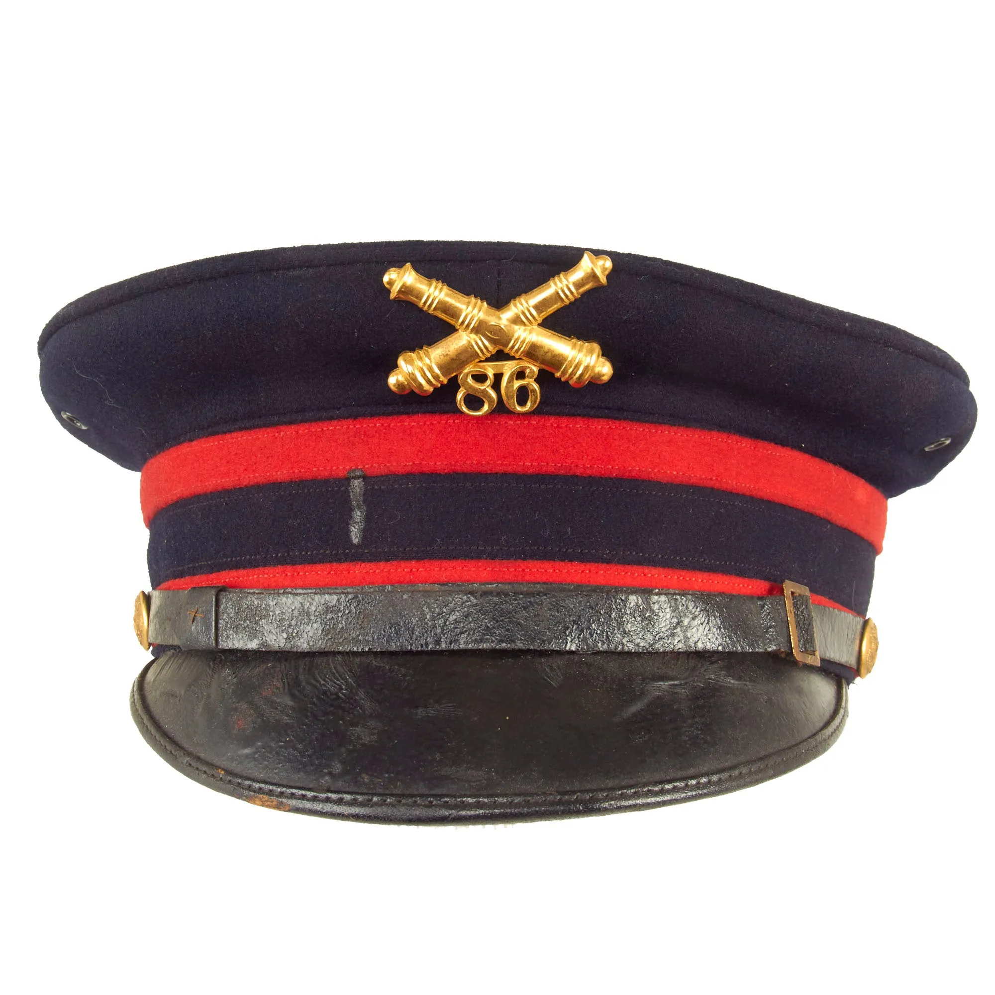 Original U.S. Moro Rebellion 86th Artillery Regiment NCO M1902 Visor Cap