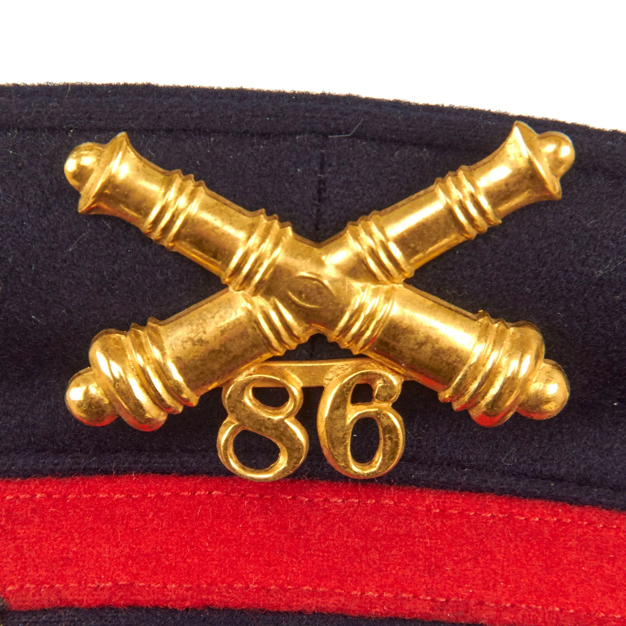 Original U.S. Moro Rebellion 86th Artillery Regiment NCO M1902 Visor Cap