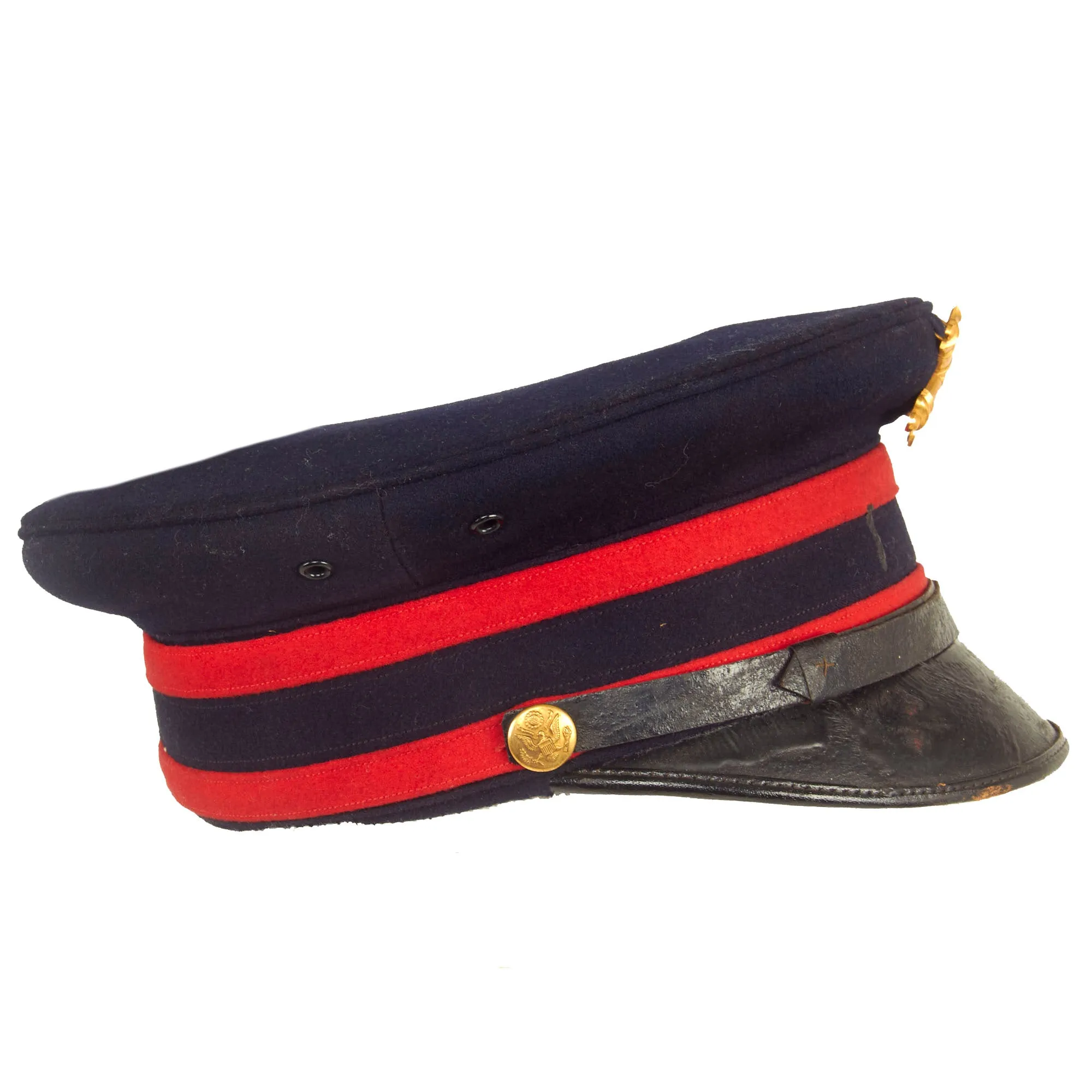 Original U.S. Moro Rebellion 86th Artillery Regiment NCO M1902 Visor Cap