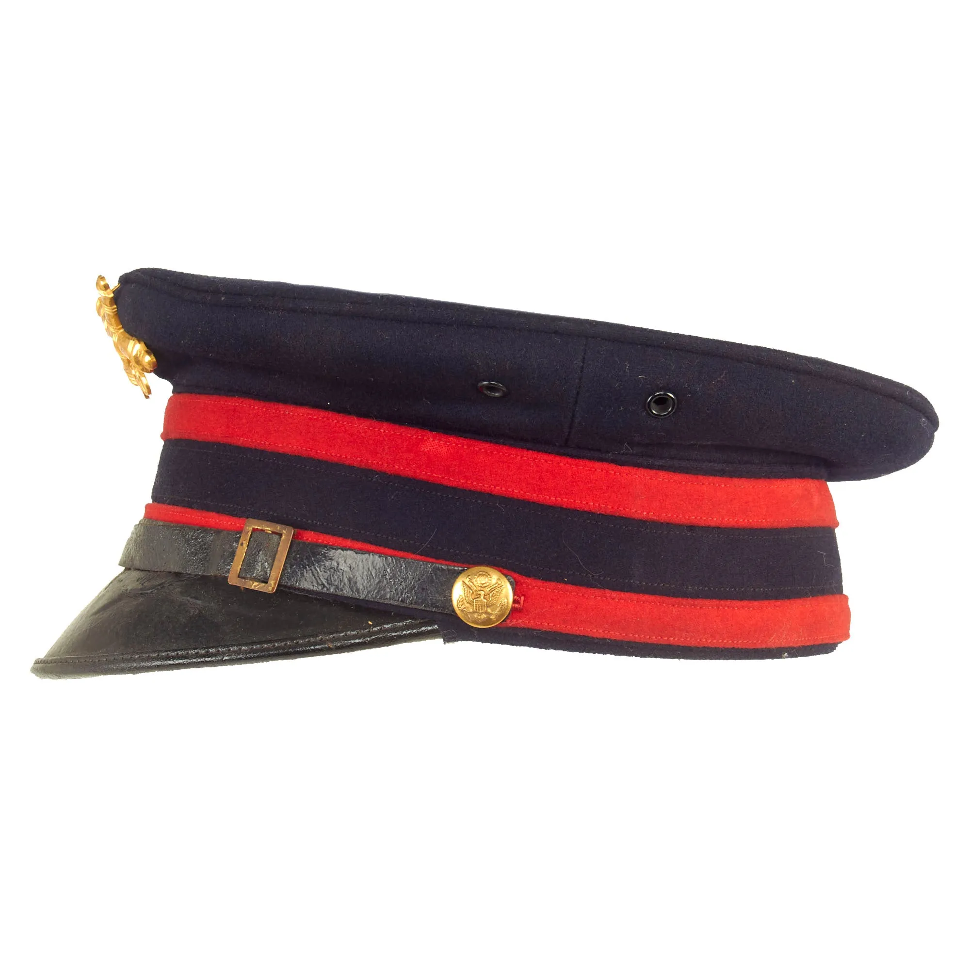 Original U.S. Moro Rebellion 86th Artillery Regiment NCO M1902 Visor Cap
