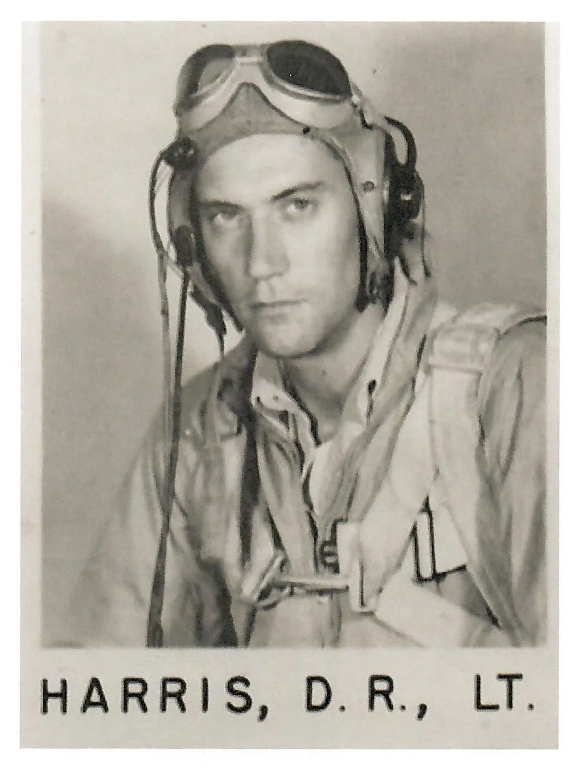 Original U.S. WWII Era US Navy “Combination Cap” Peaked Visor For WWII and Korean War Veteran - Commander Daniel R. Harris USN