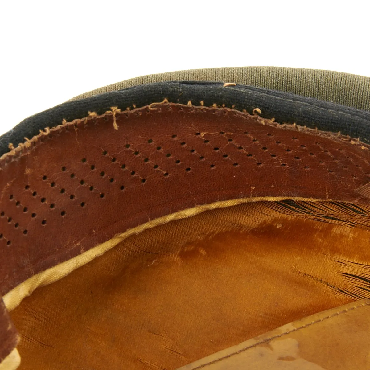 Original U.S. WWII Navy Admiral James Whitfield Peaked Visor Cap