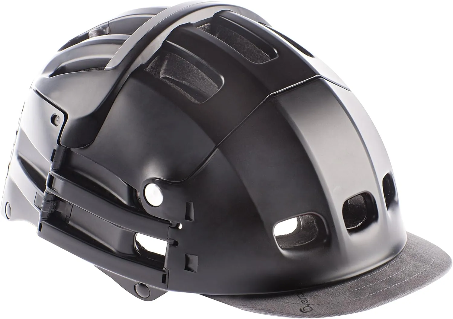 Overade Removable Cloth Visor for Plixi Foldable Helmet - Black - Unisize