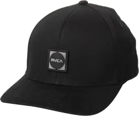 RVCA Men's Flexfit Curved Brim Fitted Hat