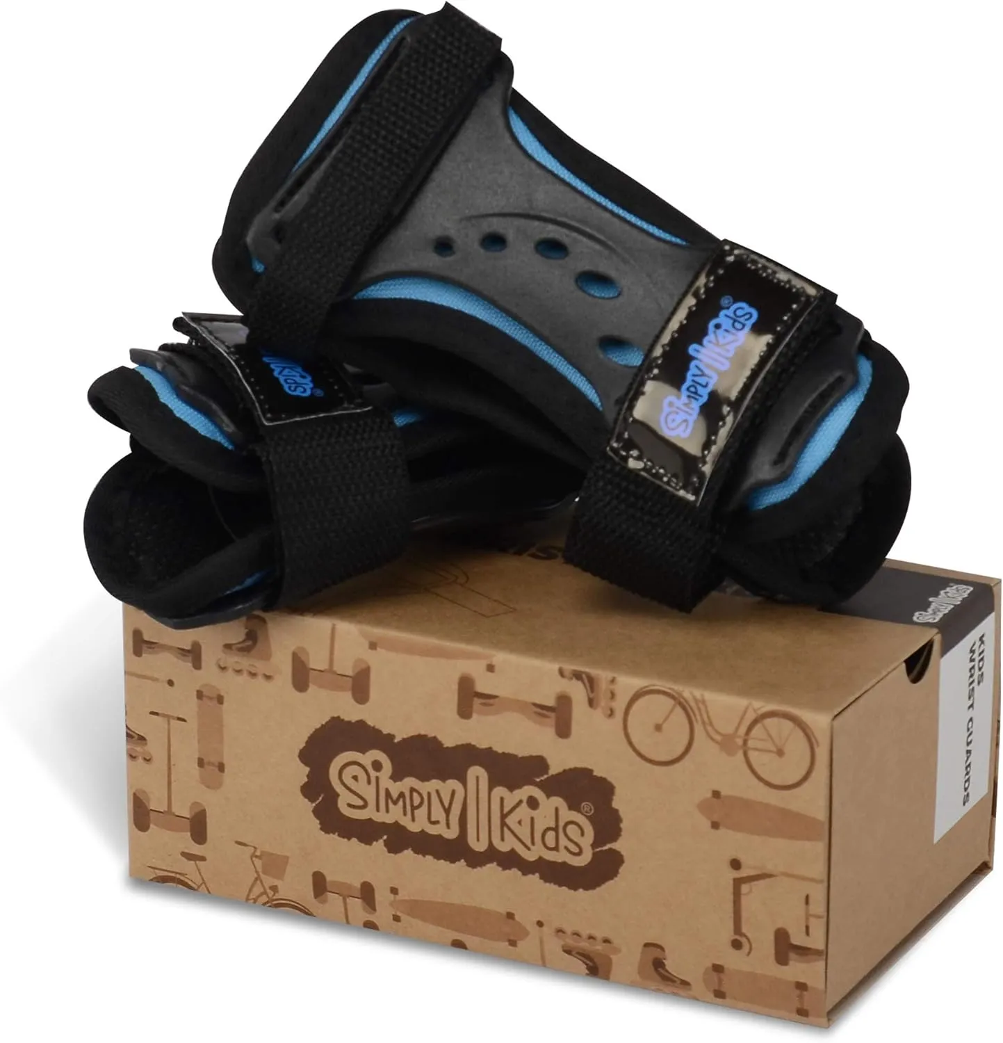 Simply Kids Wrist Guards for Children Youth Toddler Girl Boy - Wristsavers for Bike Skateboard Roller Skating Snowboarding