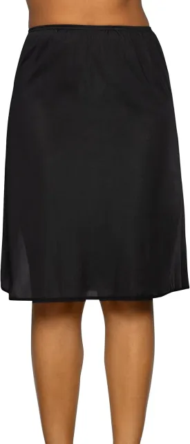 Vanity Fair Women's Anti-Static Nylon Half Slip for Under Dresses, Available up to size 3XL
