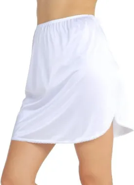 Vanity Fair Women's Anti-Static Nylon Half Slip for Under Dresses, Available up to size 3XL